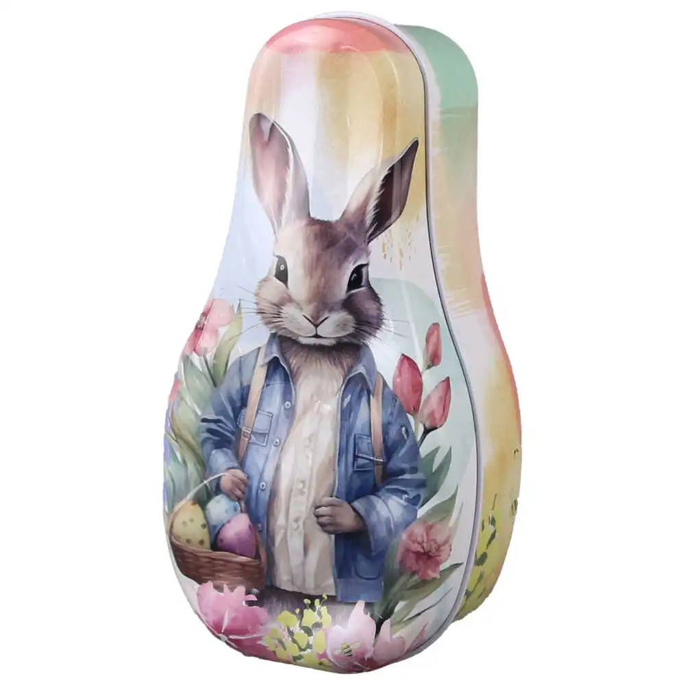 Cutie metalica - Iepuras 7x14 cm Cutie metalica - Iepuras 7x14 cm