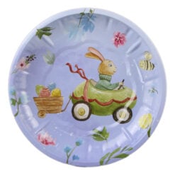 Farfurie decorativa metalica - design Paste