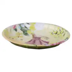 Farfurie decorativa metalica - design Paste