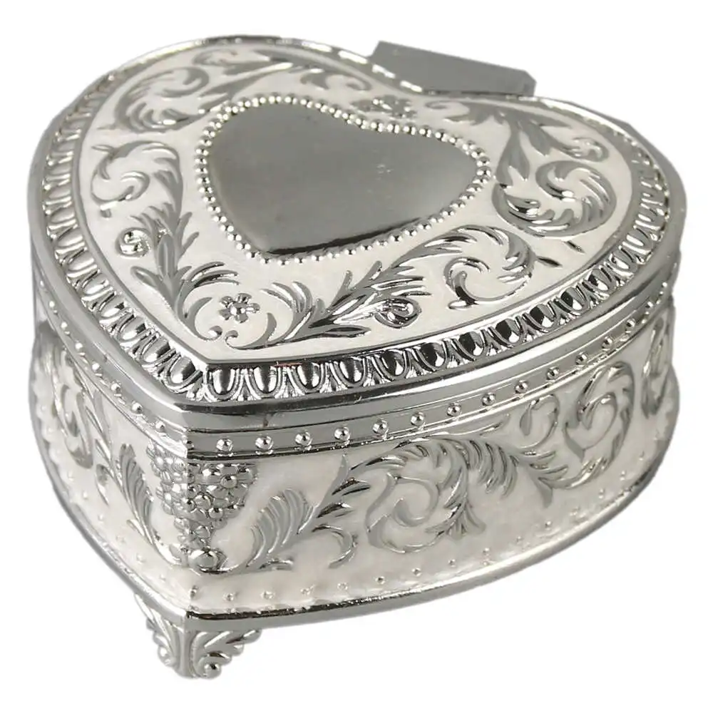 Caseta eleganta metalica pentru bijuterii Caseta eleganta metalica pentru bijuterii
