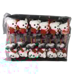 Set 12 pixuri Ursulet Absolvent 7x26 cm