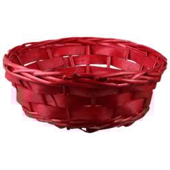 Cos rotund din rachita 25x8 cm