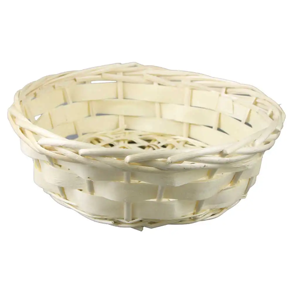 Cos rotund din rachita 25x8 cm Cos rotund din rachita 25x8 cm