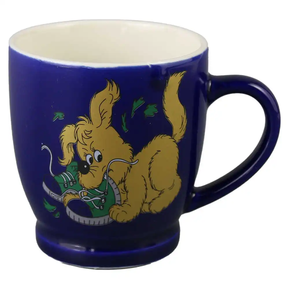 Cana ceramica albastra