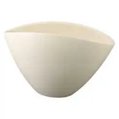 Ghiveci din ceramica Ovum crem mat 29x15 cm