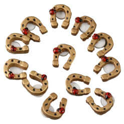 Set 12 potcoave noroc 1.5 cm