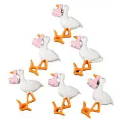 Set 6 berze cu bebe 4 cm