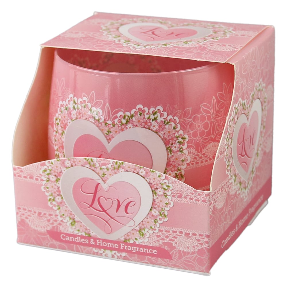Lumanare parfumata Love in pahar Lumanare parfumata Love in pahar