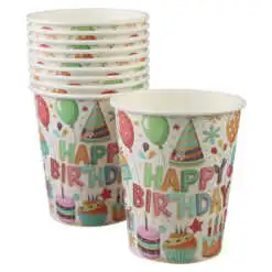 Set 10 pahare hartie party