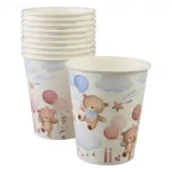 Set 10 pahare hartie party