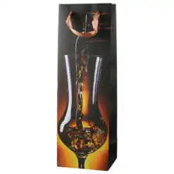 Punga cadou bauturi din hartie 12x36 cm