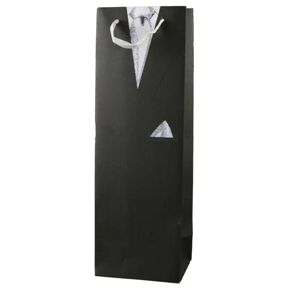 Punga cadou bauturi din hartie 12x36 cm Punga cadou bauturi din hartie 12x36 cm