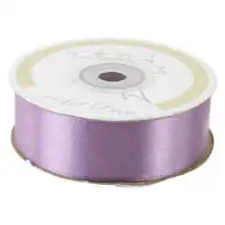 Rola panglica satin Mov 25 mm x 25 m