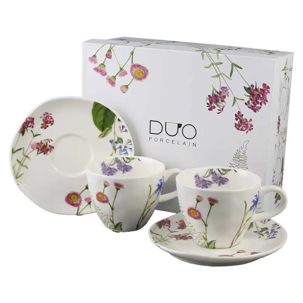 Set 2 cesti cu farfurioare 200 ml Set 2 cesti cu farfurioare 200 ml