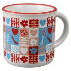 Cana ceramica vintage 280 ml