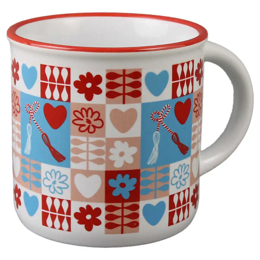 Cana ceramica vintage 280 ml