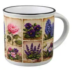 Cana ceramica vintage 280 ml