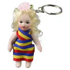 Breloc Papusa din portelan
