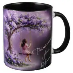 Cana ceramica "Primavara plina de frumos!"