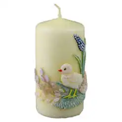 decorat cu pui si flori