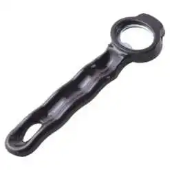 Desfacator sticle ergonomic din inox si plastic 14 cm