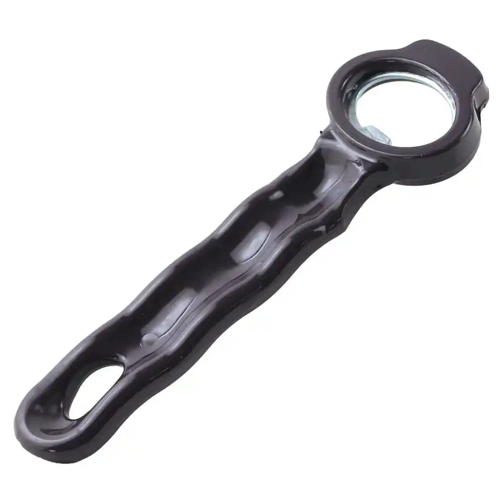 Desfacator sticle ergonomic din inox si plastic 14 cm Desfacator sticle ergonomic din inox si plastic 14 cm