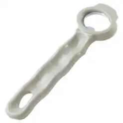 Desfacator sticle ergonomic din inox si plastic 14 cm