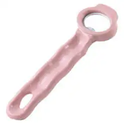 Desfacator sticle ergonomic din inox si plastic 14 cm