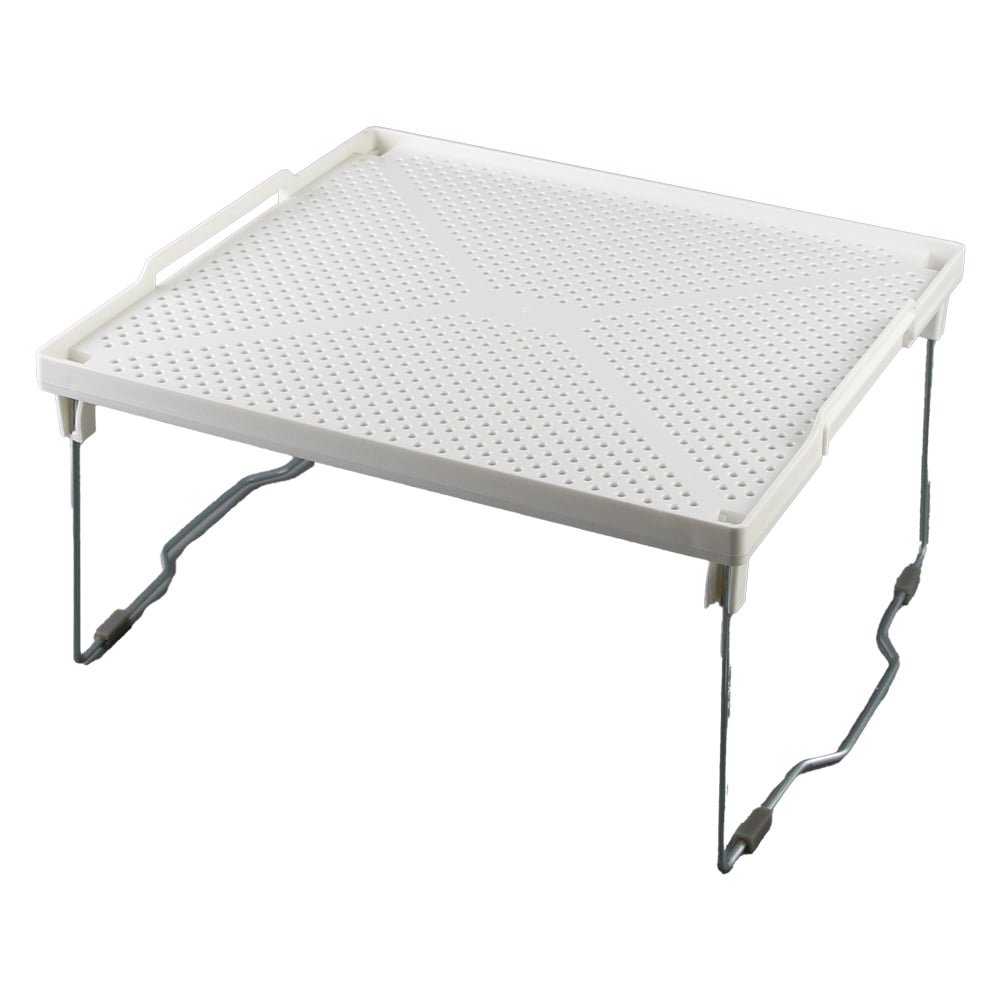 Raft din plastic cu picioare pliabile 30x28 cm Raft din plastic cu picioare pliabile 30x28 cm