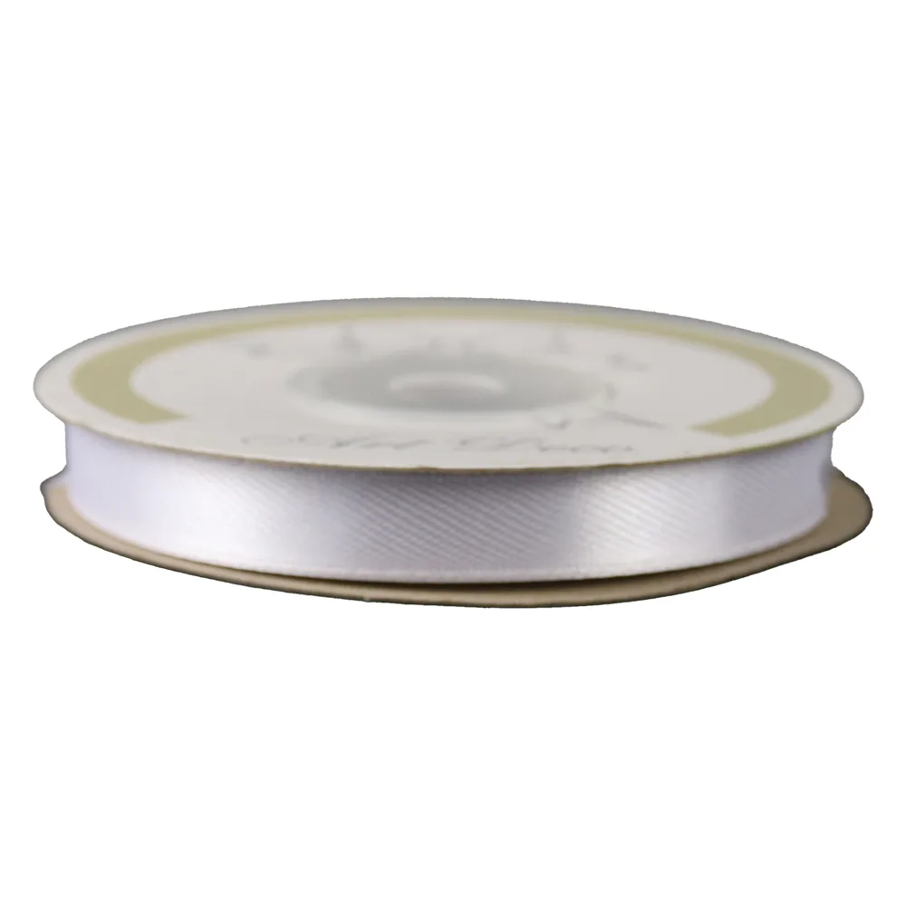 Rola panglica satin Alb 10 mm x 25 m Art Deco Rola panglica satin Alb 10 mm x 25 m Art Deco