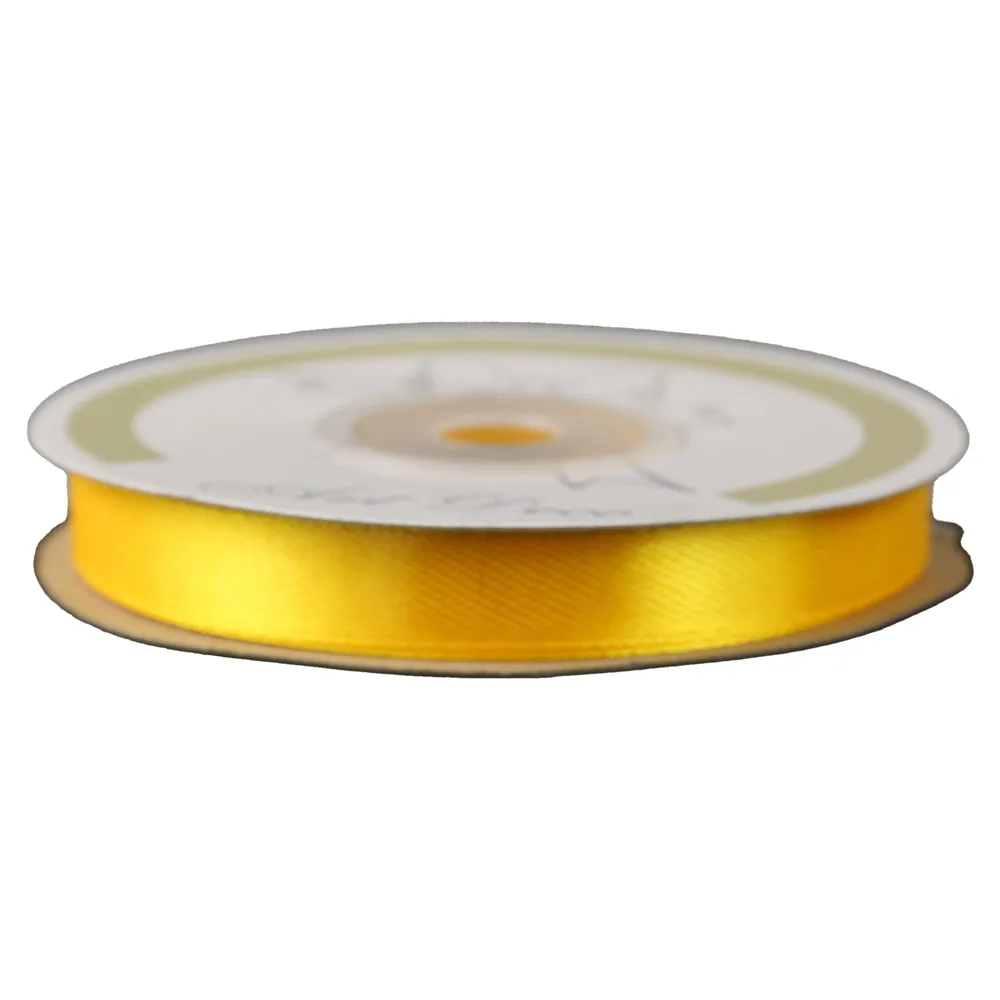 Rola panglica satin Galben 10 mm x 25 m Art Deco Rola panglica satin Galben 10 mm x 25 m Art Deco