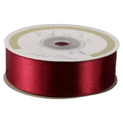 Rola panglica satin Bordo 25 mm x 25 m Art Deco