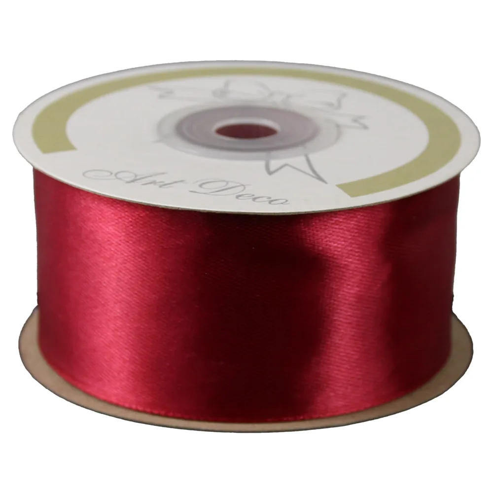 Rola panglica satin Bordo 38 mm x 25 m Art Deco Rola panglica satin Bordo 38 mm x 25 m Art Deco