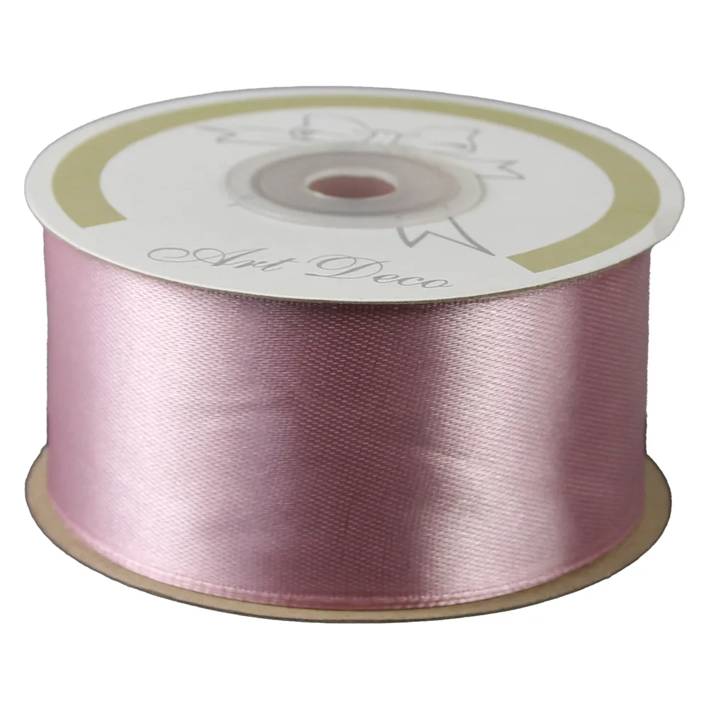 Rola panglica satin Roz 38 mm x 25 m Art Deco Rola panglica satin Roz 38 mm x 25 m Art Deco