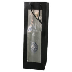 Sticla cu emblema metalica