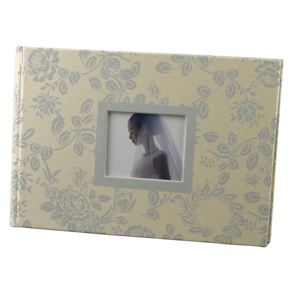 Album foto nunta 24 poze 18 x 13 cm cu motive florale Album foto nunta 24 poze 18 x 13 cm cu motive florale