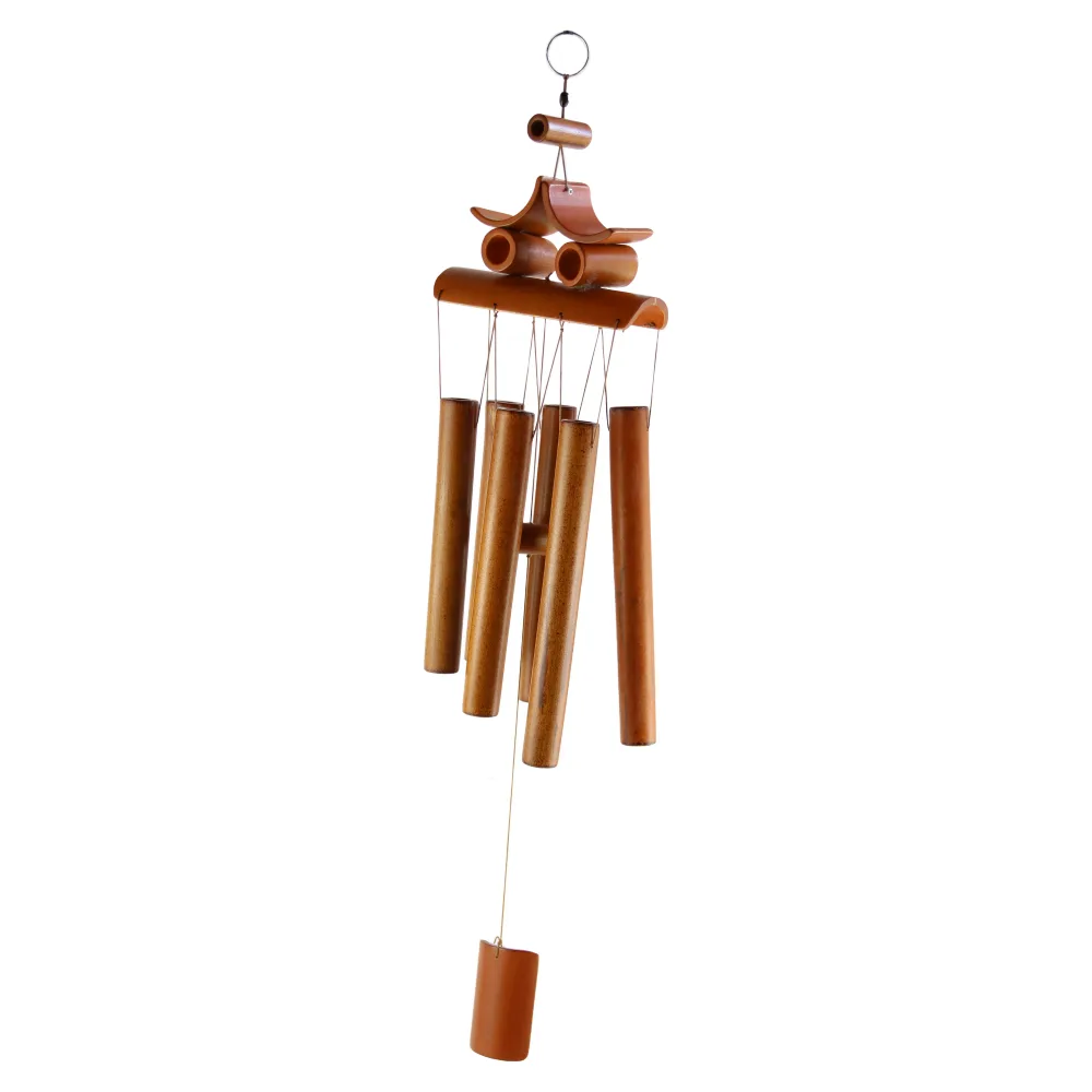 Clopotel de vant din bambus 19x74 CM