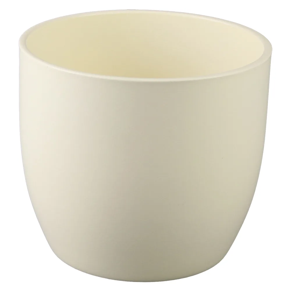 Ghiveci din ceramica Basel Fashion Crem 14 x 13 cm