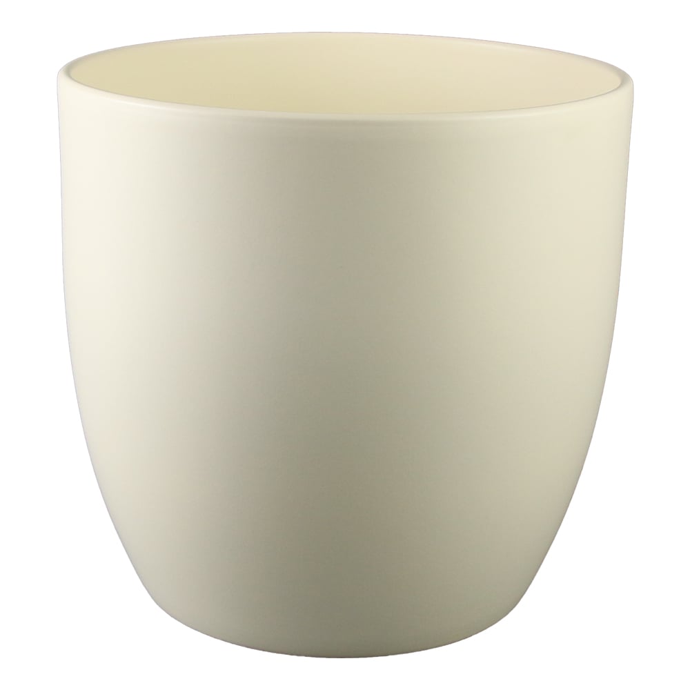 Ghiveci din ceramica Basel Fashion Crem 24 x 23 cm Ghiveci din ceramica Basel Fashion Crem 24 x 23 cm