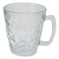 Set 6 cani din sticla Tulip Infinity 170 ml Gold Glass