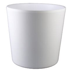 Ghiveci din ceramica Dallas Alb 32 x 31 cm