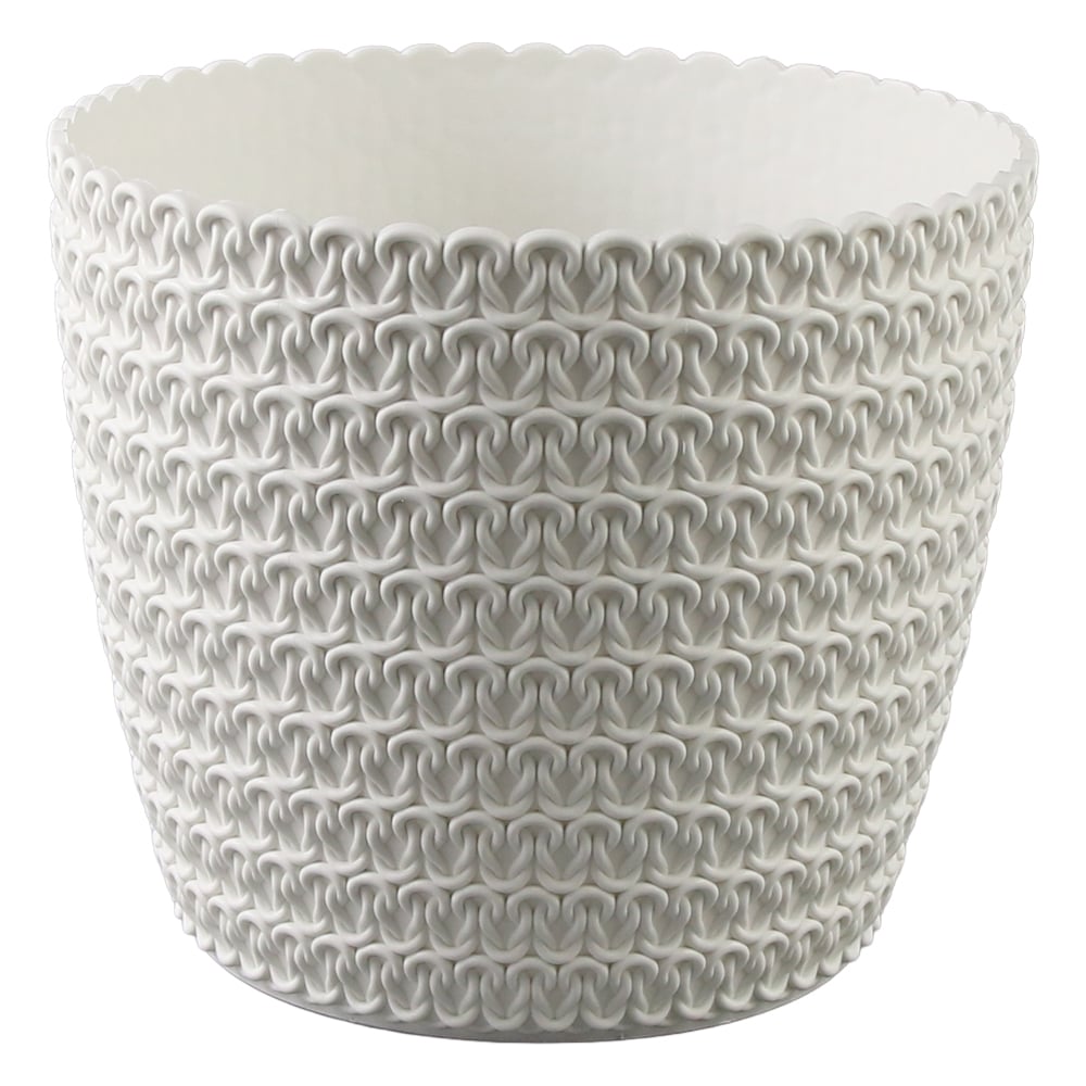 Ghiveci din plastic Magnolia Jersey crem 21 x 18.5 cm Ghiveci din plastic Magnolia Jersey crem 21 x 18.5 cm