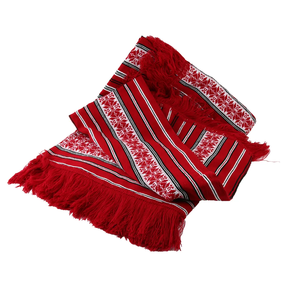 Fata de masa artizanala traditionala 220 x 140 cm Rosu/Alb Fata de masa artizanala traditionala 220 x 140 cm Rosu/Alb