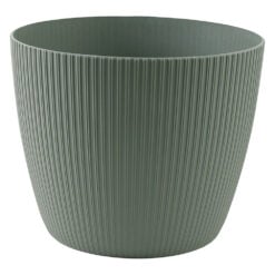 Ghiveci din plastic Magnolia Jumper verde-gri 21 x 17.5 cm