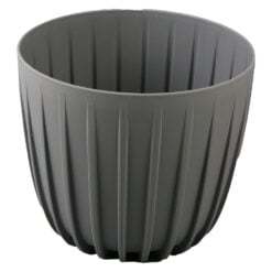 Ghiveci din plastic Mira gri
