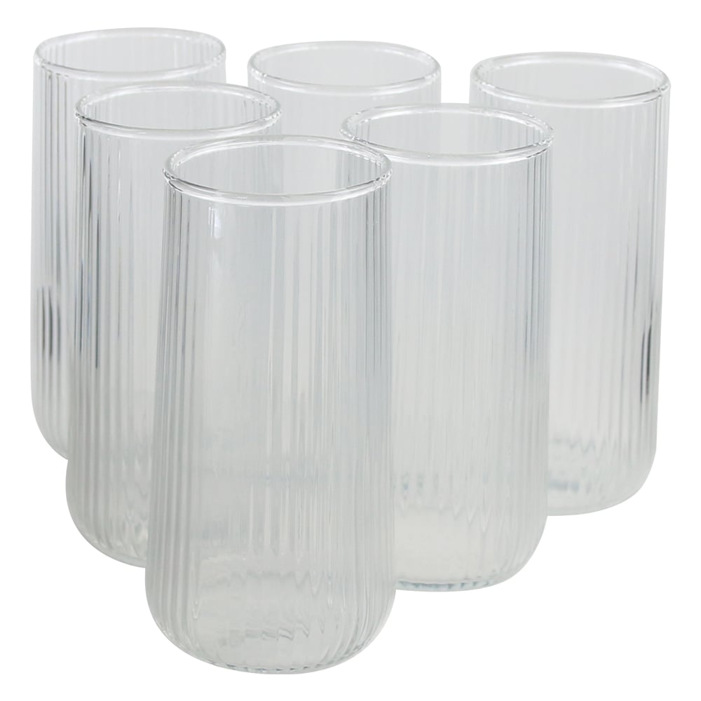Set 6 pahare din sticla Hawai Tumbler 400 ml Nile Glass Set 6 pahare din sticla Hawai Tumbler 400 ml Nile Glass