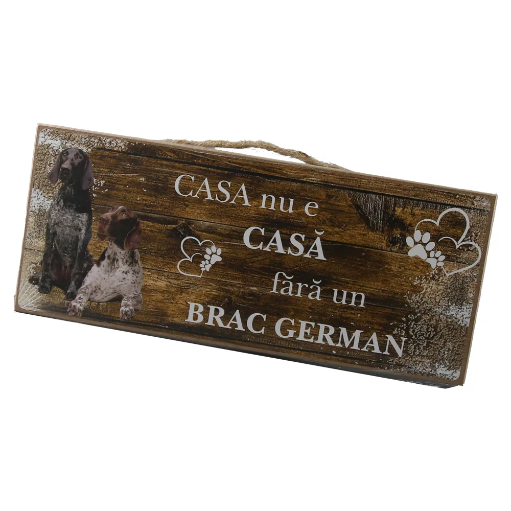 Plachet din lemn Catel "Casa nu e casa fara..." Plachet din lemn Catel "Casa nu e casa fara..."