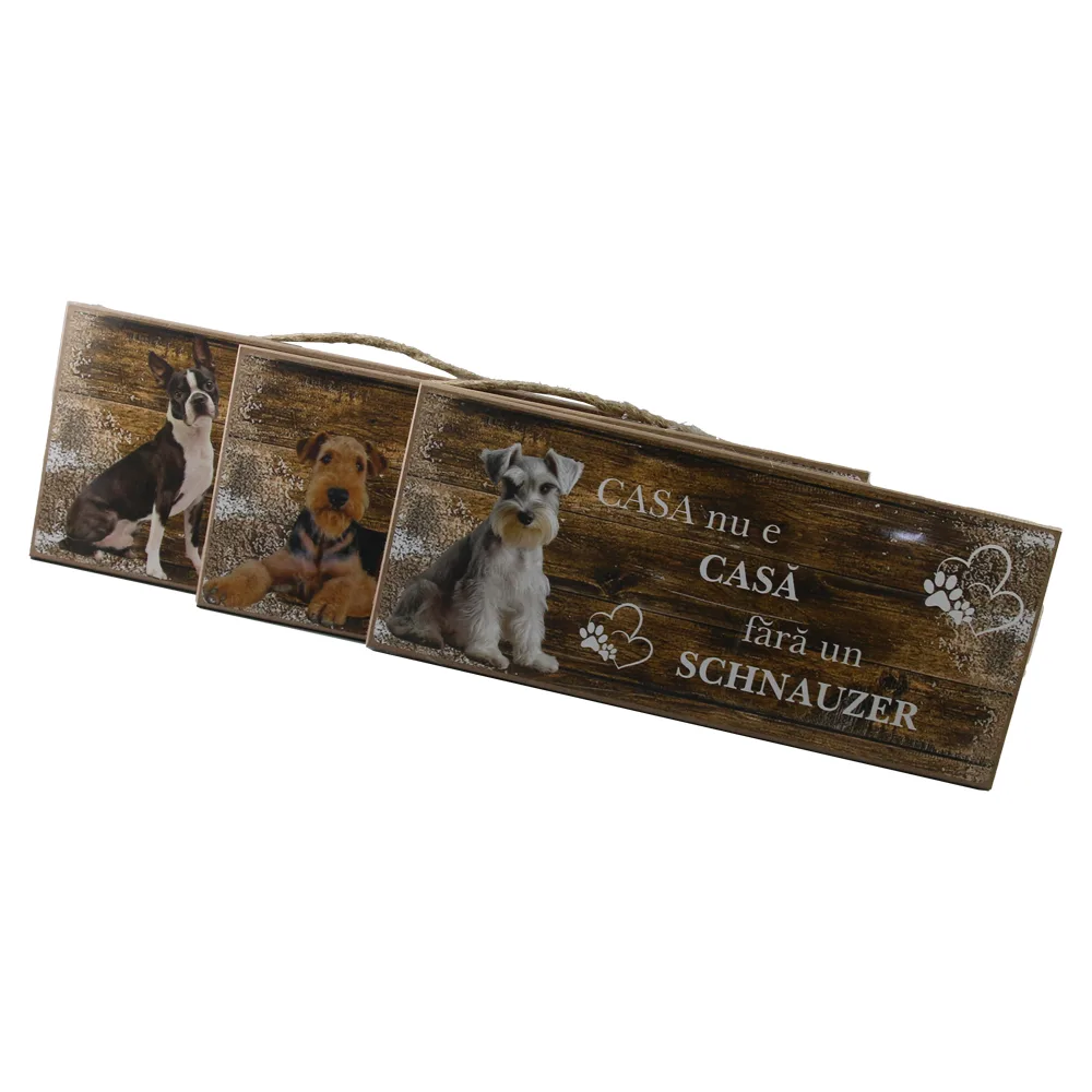 Plachet din lemn Catel "Casa nu e casa fara..." Plachet din lemn Catel "Casa nu e casa fara..."