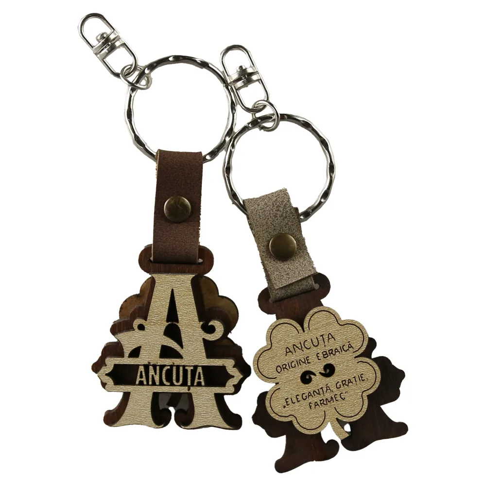 Breloc din lemn personalizat cu nume diverse si originea lor 4 x 9 cm Breloc din lemn personalizat cu nume diverse si originea lor 4 x 9 cm