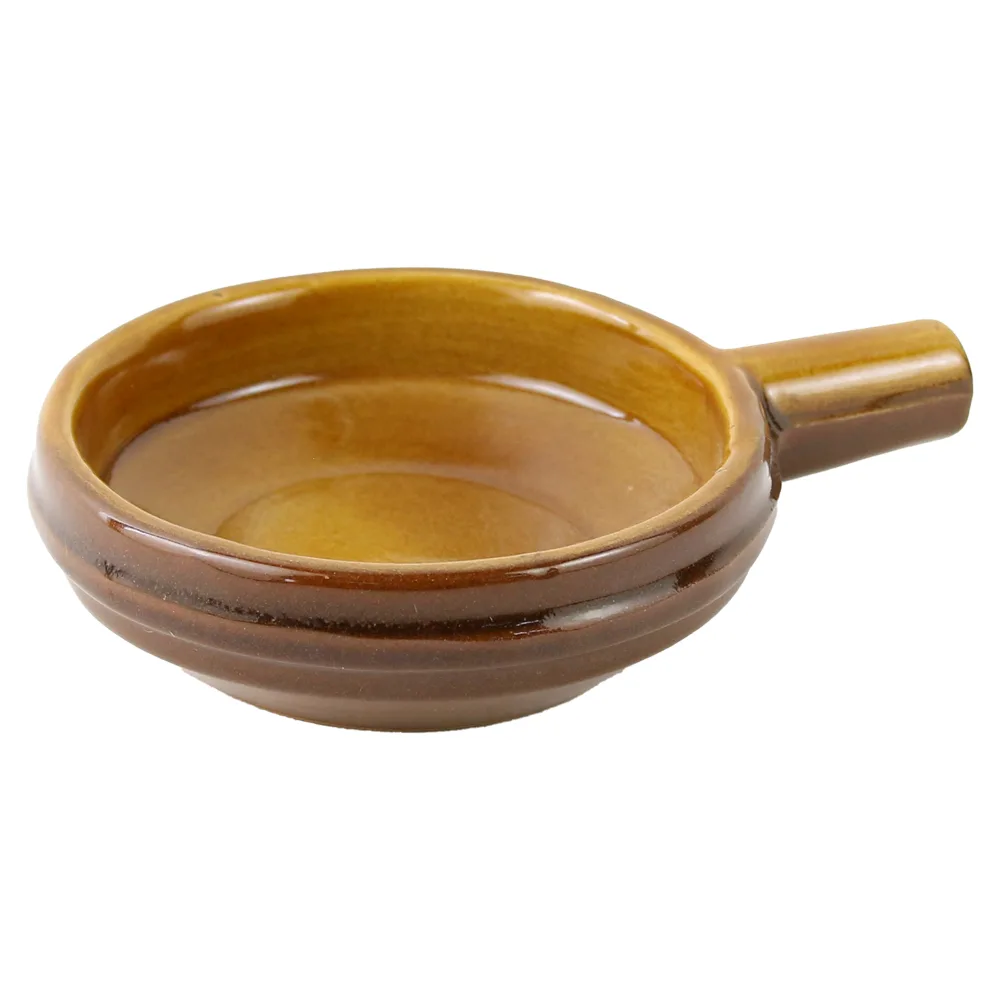 Bol ceramic pentru sos cu maner 11 x 3 cm